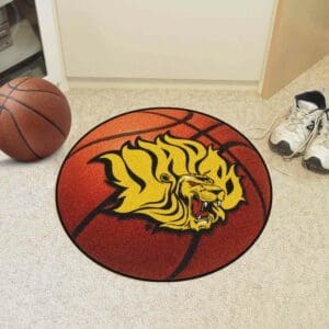 UAPB Golden Lions Basketball Rug - 27in. Diameter