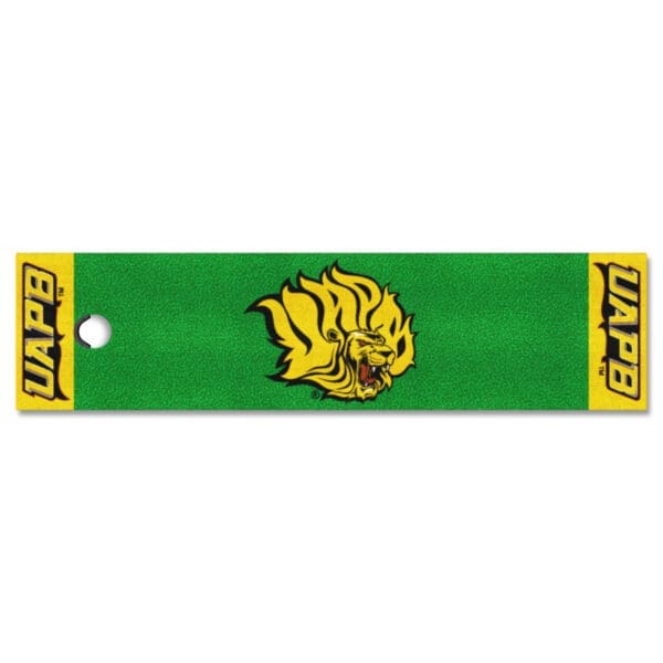 UAPB Golden Lions Putting Green Mat 1.5ft. x 6ft 1 scaled