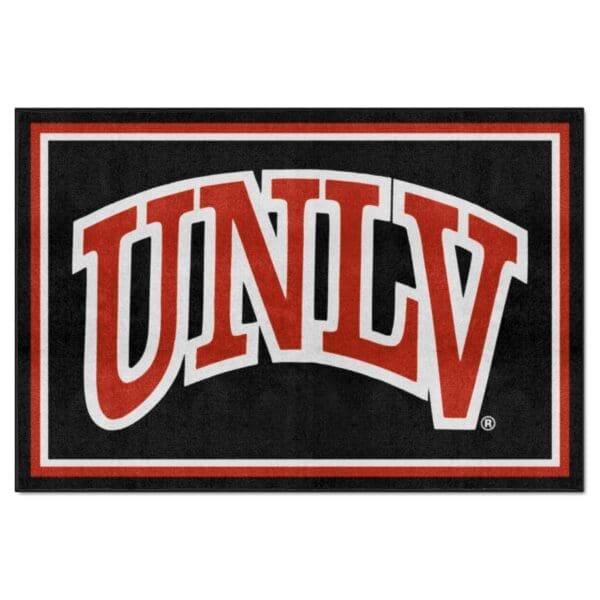 UNLV Rebels 5ft. x 8 ft. Plush Area Rug 1 scaled
