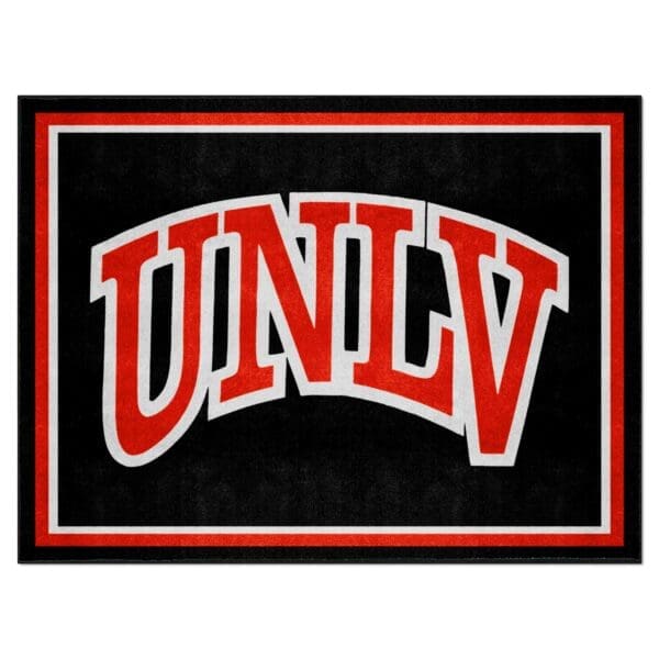 UNLV Rebels 8ft. x 10 ft. Plush Area Rug 1 scaled