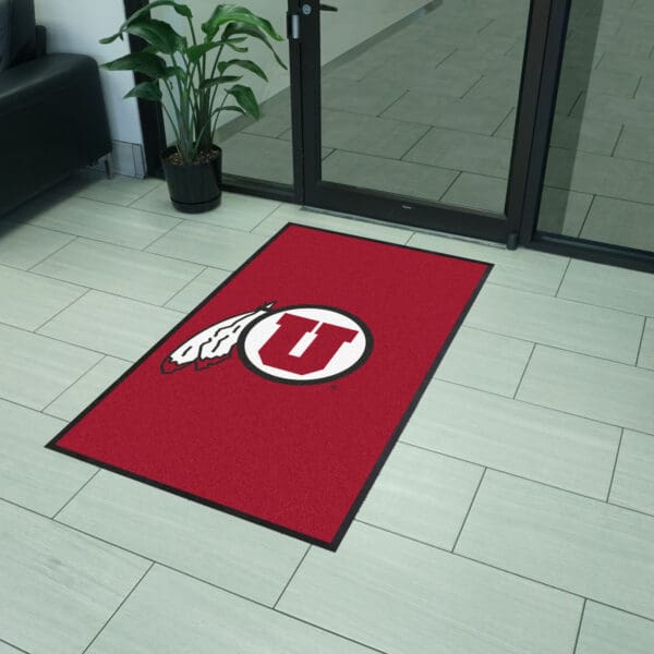 Utah 3X5 High-Traffic Mat with Durable Rubber Backing - Portrait Orientation