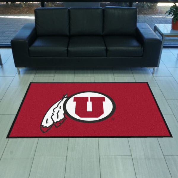 Utah 4X6 High-Traffic Mat with Durable Rubber Backing - Landscape Orientation