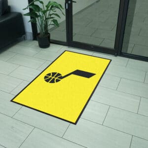 Utah Jazz 3X5 High-Traffic Mat with Durable Rubber Backing - Portrait Orientation-9948