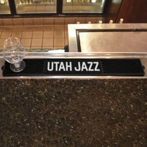 Utah Jazz Jazz Bar Drink Mat - 3.25in. x 24in.-14056