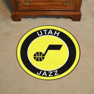 Utah Jazz Roundel Rug - 27in. Diameter-18854