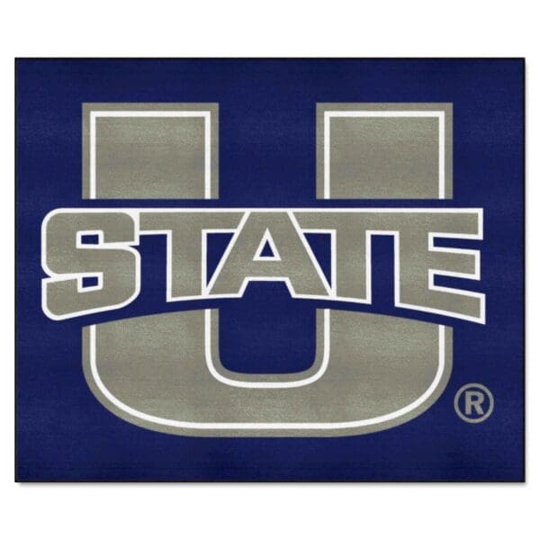 Utah State Aggies Tailgater Rug 5ft. x 6ft 1 scaled