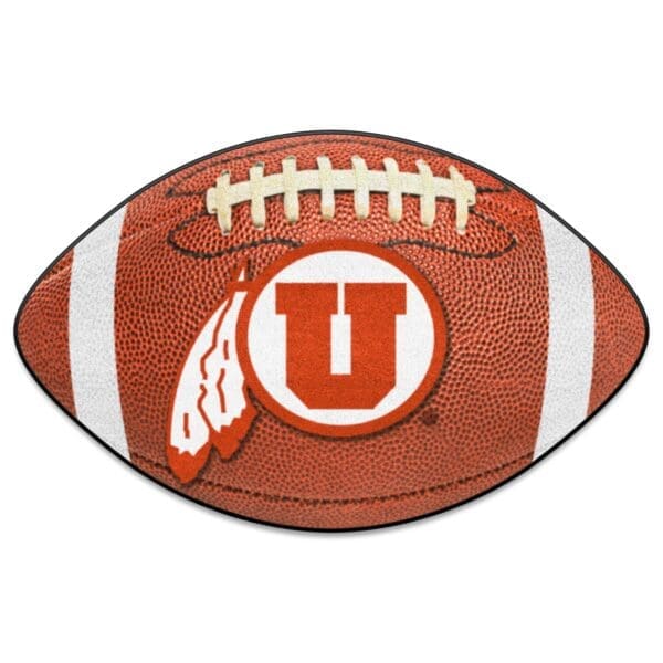 Utah Utes Football Rug 20.5in. x 32.5in 1 scaled