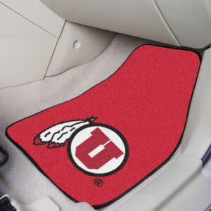 Utah Utes Front Carpet Car Mat Set - 2 Pieces
