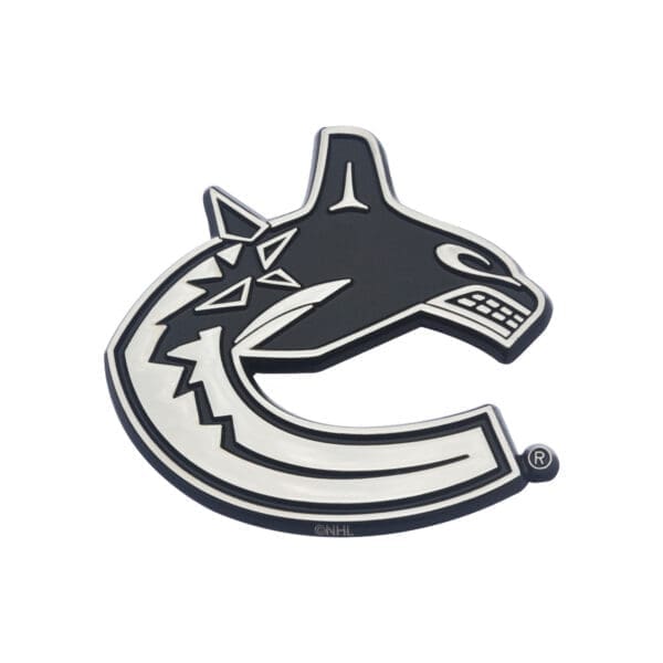 Vancouver Canucks 3D Chrome Metal Emblem 17054 1