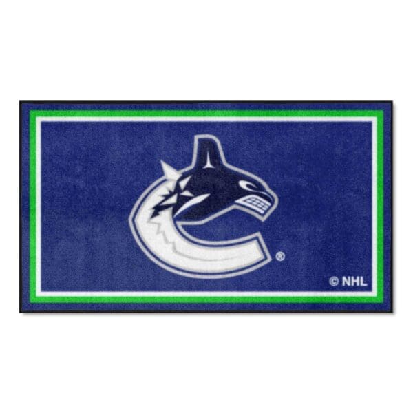 Vancouver Canucks 3ft. x 5ft. Plush Area Rug 19920 1 scaled