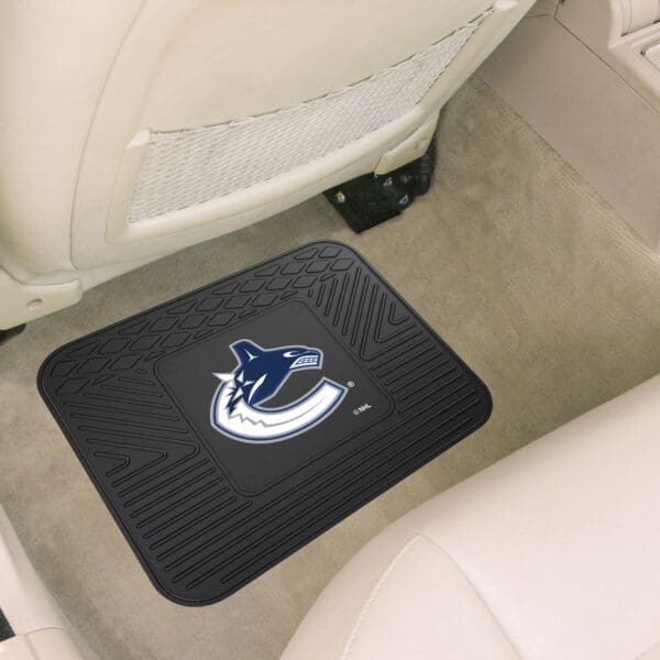 Vancouver Canucks Back Seat Car Utility Mat - 14in. x 17in.-10785