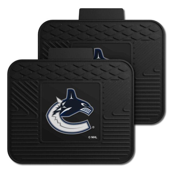 Vancouver Canucks Back Seat Car Utility Mats 2 Piece Set 12403 1 scaled