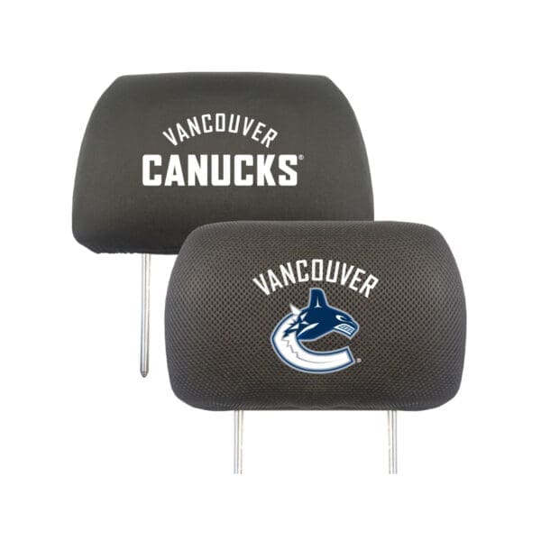 Vancouver Canucks Embroidered Head Rest Cover Set 2 Pieces 17049 1