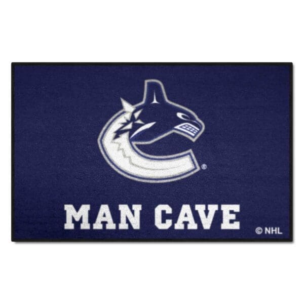 Vancouver Canucks Man Cave Starter Mat Accent Rug 19in. x 30in. 14498 1 scaled