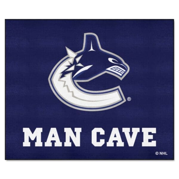 Vancouver Canucks Man Cave Tailgater Rug 5ft. x 6ft. 14500 1 scaled