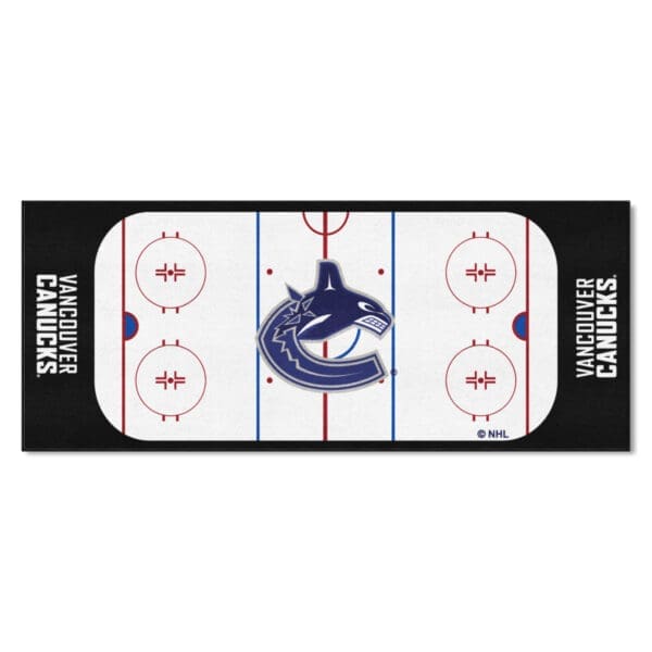 Vancouver Canucks Rink Runner 30in. x 72in. 10455 1 scaled