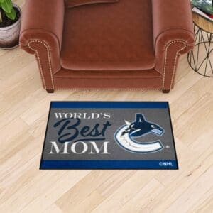 Vancouver Canucks World's Best Mom Starter Mat Accent Rug - 19in. x 30in.-34165