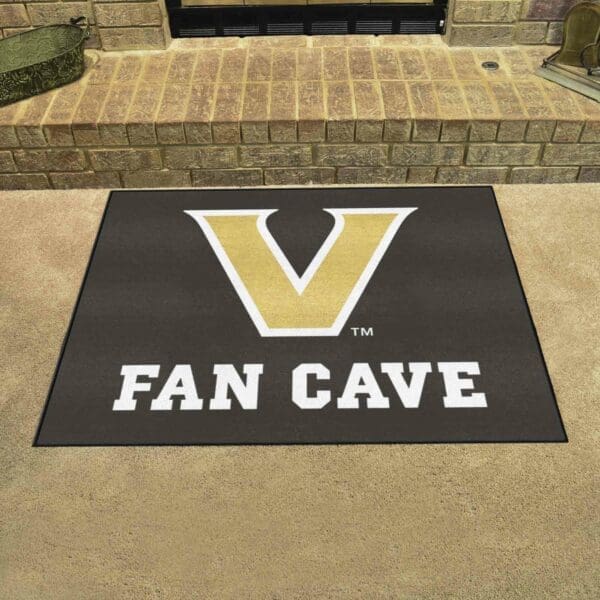 Vanderbilt Commodores Fan Cave All-Star Rug - 34 in. x 42.5 in.