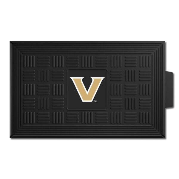Vanderbilt Commodores Heavy Duty Vinyl Medallion Door Mat 19.5in. x 31in 1 scaled