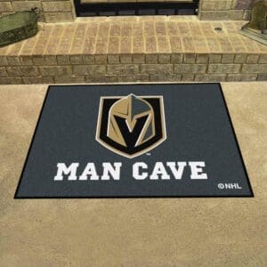 Vegas Golden Knights Man Cave All-Star Rug - 34 in. x 42.5 in.-22896