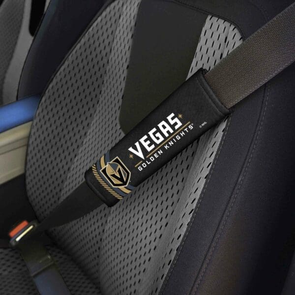 Vegas Golden Knights Team Color Rally Seatbelt Pad - 2 Pieces-32121