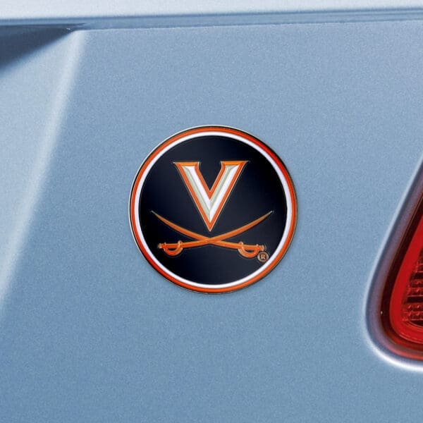 Virginia Cavaliers 3D Color Metal Emblem