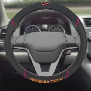 Virginia Tech Hokies Embroidered Steering Wheel Cover