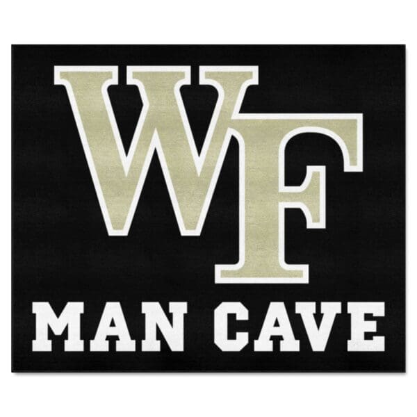 Wake Forest Demon Deacons Man Cave Tailgater Rug 5ft. x 6ft 1 scaled