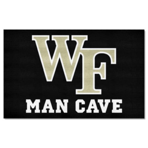 Wake Forest Demon Deacons Man Cave Ulti Mat Rug 5ft. x 8ft 1 scaled