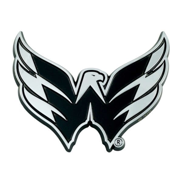 Washington Capitals 3D Chrome Metal Emblem 15640 1