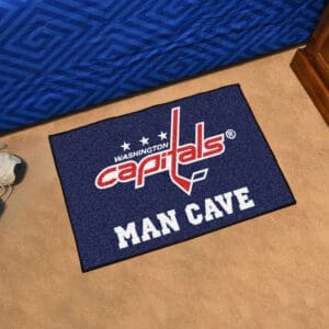 Washington Capitals Man Cave Starter Mat Accent Rug - 19in. x 30in.-14502