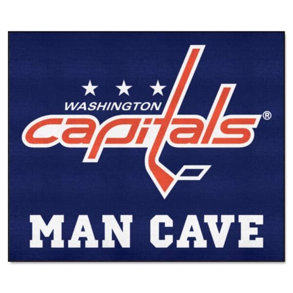 Washington Capitals Man Cave Tailgater Rug 5ft. x 6ft. 14504 1 scaled