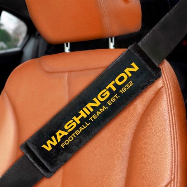 Washington Commanders Embroidered Seatbelt Pad 2 Pieces 1 scaled