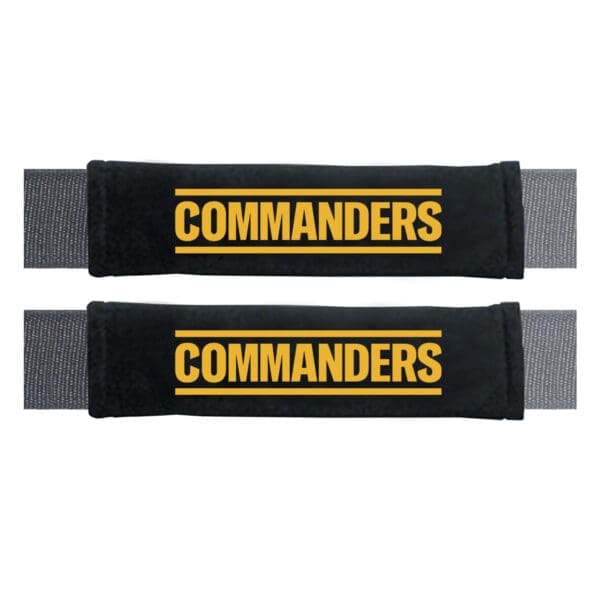 Washington Commanders Embroidered Seatbelt Pad - 2 Pieces