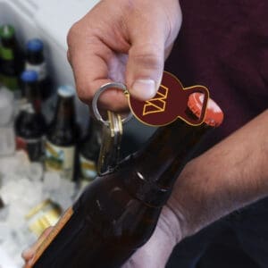 Washington Commanders Keychain Bottle Opener