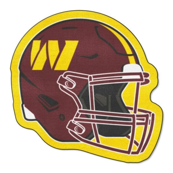 Washington Commanders Mascot Helmet Rug 1 scaled