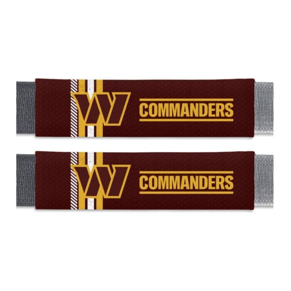 Washington Commanders Team Color Rally Seatbelt Pad 2 Pieces 1