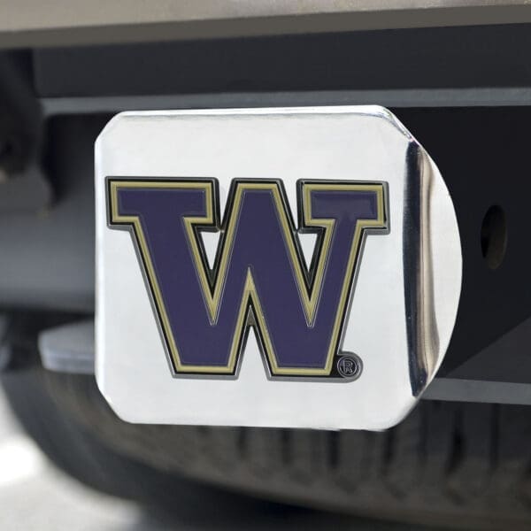 Washington Huskies Hitch Cover - 3D Color Emblem