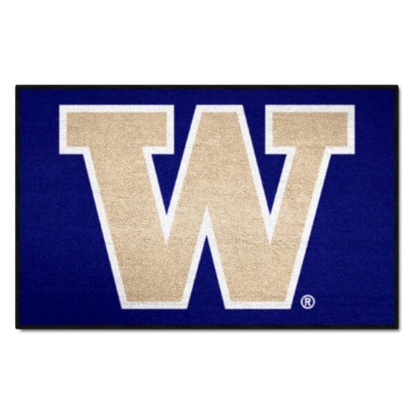 Washington Huskies Starter Mat Accent Rug 19in. x 30in 1 1 scaled