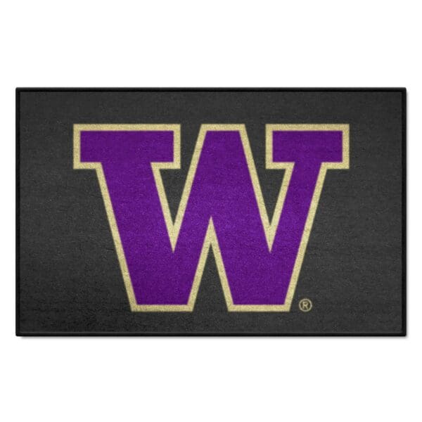 Washington Huskies Starter Mat Accent Rug 19in. x 30in 1 2 scaled