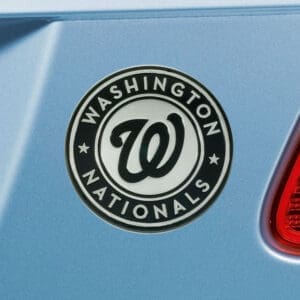 Washington Nationals 3D Chrome Metal Emblem
