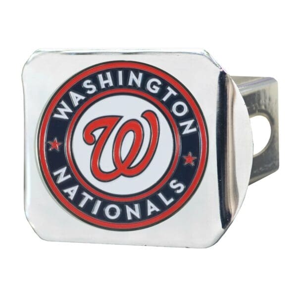 Washington Nationals Hitch Cover 3D Color Emblem 1