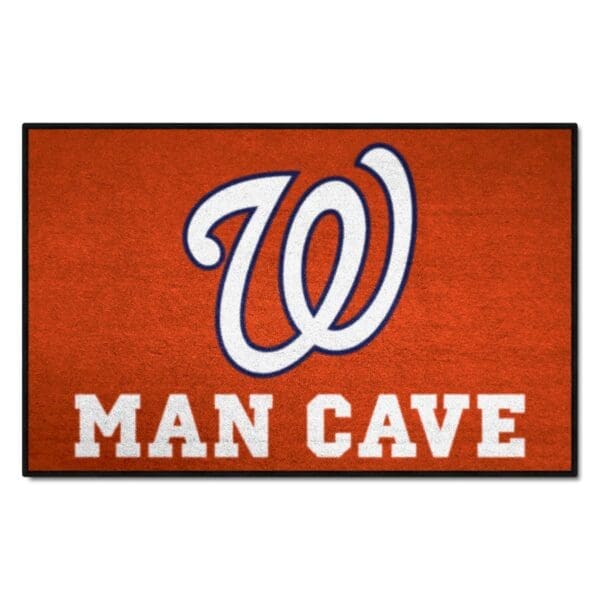 Washington Nationals Man Cave Starter Mat Accent Rug 19in. x 30in 1 scaled