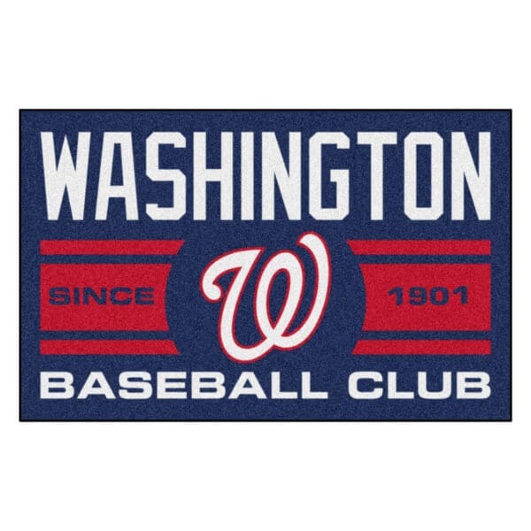Washington Nationals Starter Mat Accent Rug 19in. x 30in 1 1