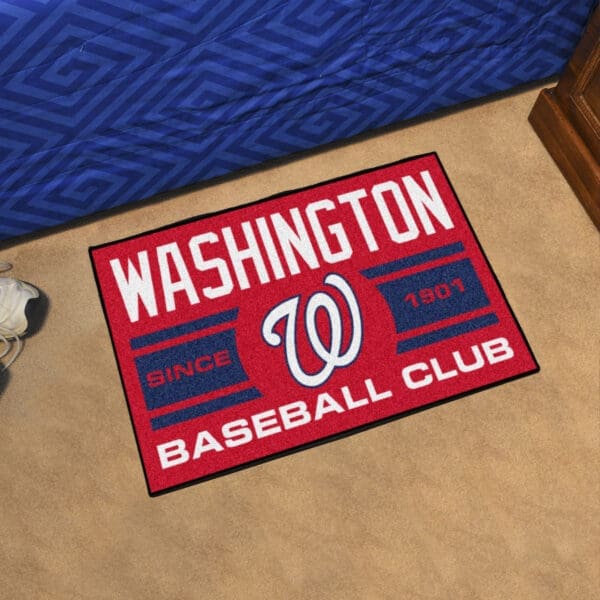 Washington Nationals Starter Mat Accent Rug - 19in. x 30in.
