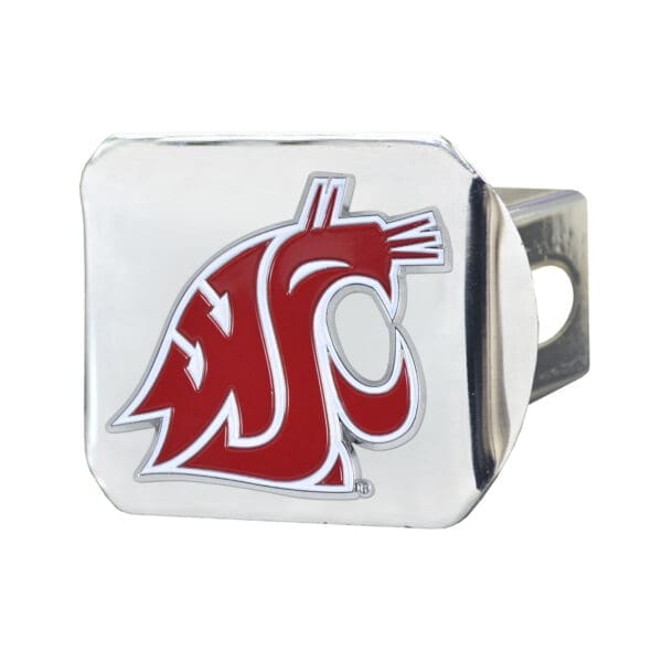 Washington State Cougars Hitch Cover 3D Color Emblem 1