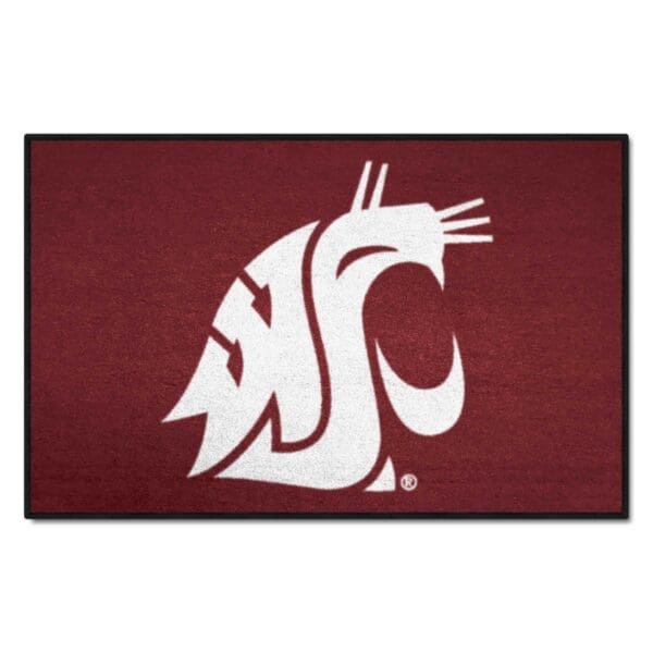 Washington State Cougars Starter Mat Accent Rug 19in. x 30in 1 scaled