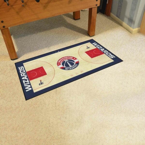Washington Wizards Large Court Runner Rug - 30in. x 54in.-9434
