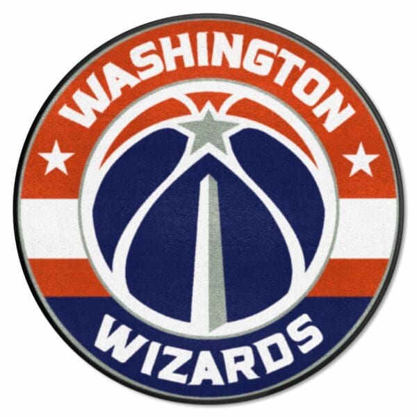 Washington Wizards Roundel Rug 27in. Diameter 18855 1 scaled