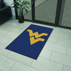 West Virginia 3X5 High-Traffic Mat with Durable Rubber Backing - Portrait Orientation